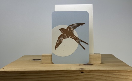Postkarte "Schwalbe"
