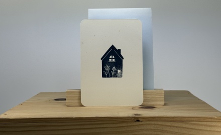 Postkarte "Home"