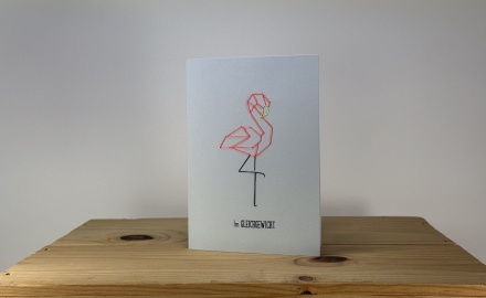 "Im Gleichgewicht"- Flamingo