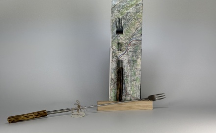 Teleskop-Grillgabel