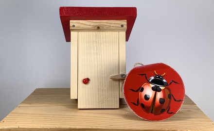 Marienkäferhaus "rot"
